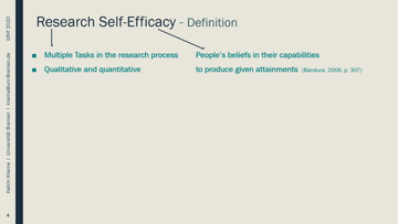 Still medium 108 klieme talk psychol factors in academic ed   research self efficacy